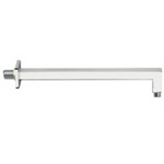 Remer 348S30US Wall-Mounted 12 Inch Square Shower Arm With Wall Flange